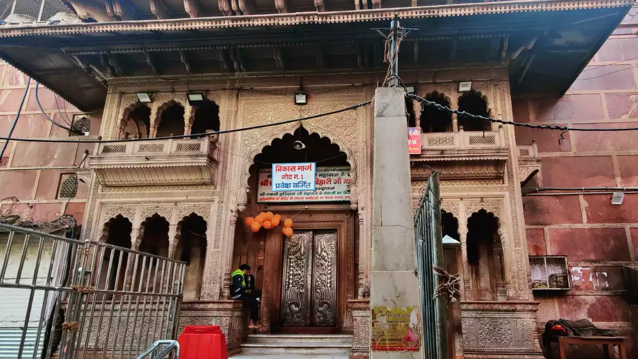 Bankey Bihari Temple, Vrindavan 