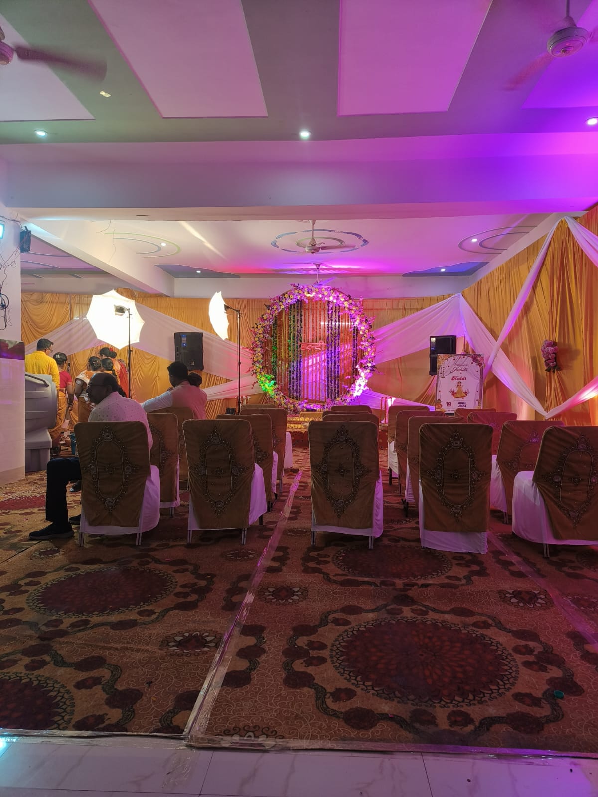 Garden banquet venue in Mathura for outdoor wedding and family functions