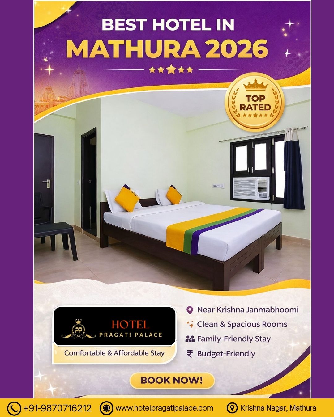 best hotel in Mathura 2026