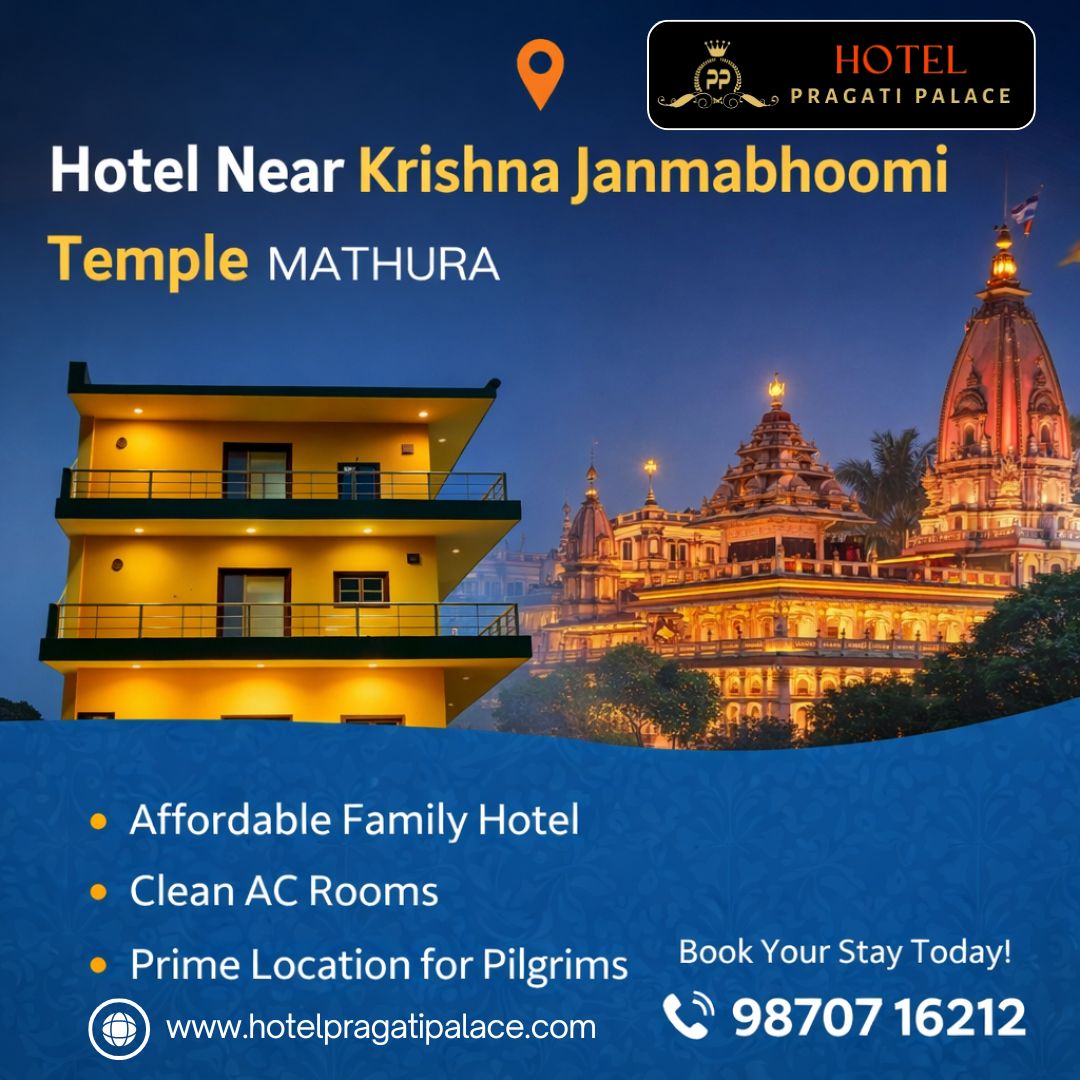 Stay Near Krishna Janmabhoomi Temple in Mathura