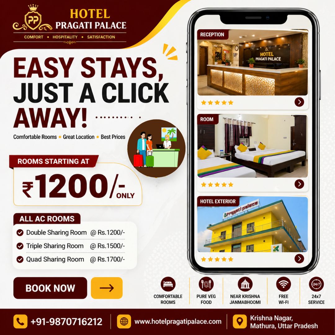 Best Budget Hotel in Mathura – Comfortable Stay