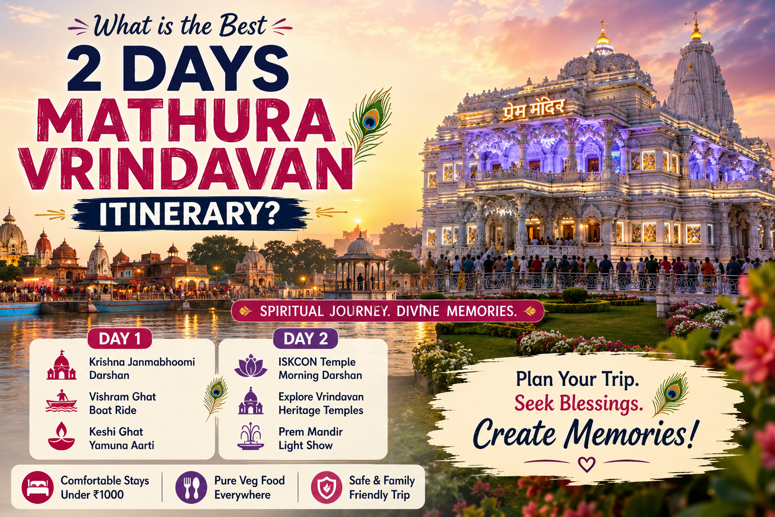Mathura Vrindavan Itinerary